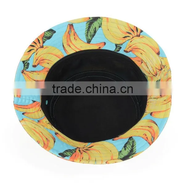 Custom Italy Print Pattern Short Brim Bucket Hat photo-6