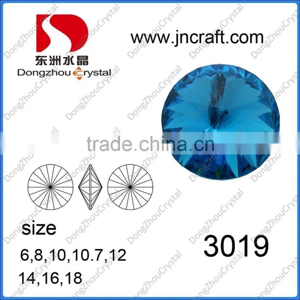 Yiwu Wholesale Lead Free Rivoli Glass Beads for Wedding Decoration photo-4
