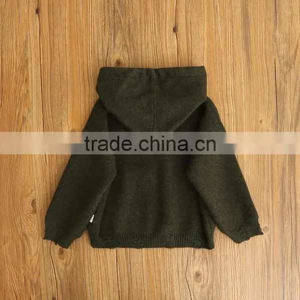 Latest Fall Autumn Outdoor Indoor Knitting Children Hoodies Sweatershirts photo-2