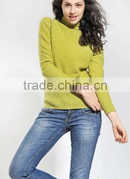 Ladies' Cashmere Sweater Knitted Fashion
