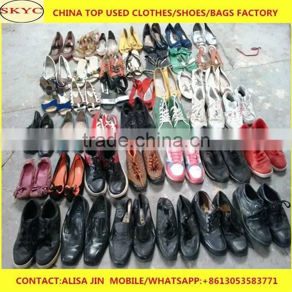 Africa Buyers Best Selling Fairly Used Shoes High Quality Imported From Dongguan Second Hand Shoes Factory photo-5
