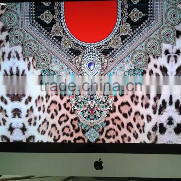 KAFTAN TUNIC BLOUSE Digital Print photo-2