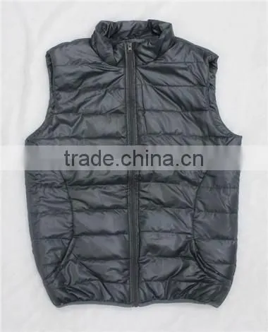 Hot Sale Fashion Blacket Padded Winter Sport Vest Jacket Men Waistcoat (MV130055) photo-5