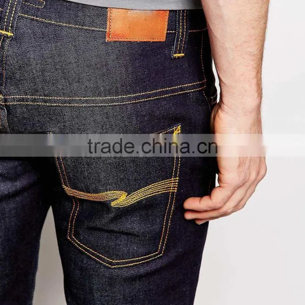 Black Plain Casual Denim Jeans Made in China Factory Price for Men photo-3