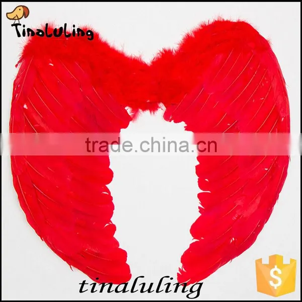 China Party Supplier Big White Angle Feathers Wings for Birthday Party Decorations photo-5