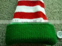 Gift Knitted Hat X'mas Festival Knitted Hat Christmas Decoration Knitted Hat photo-5