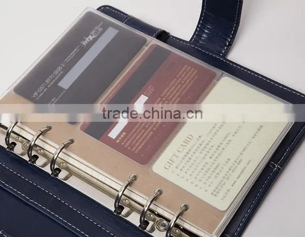 PVC Storage Bag A5 Size Bag for Planner Customizable Zipper Bag/insert Pocket/card Holder Transparent Elastic Bag photo-5