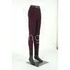 Burgundy Girls Footless Tights Legging With Customized Printing