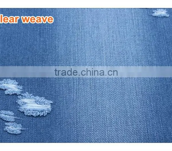 100% Cotton Denim Jean Fabric for Jean Garment photo-2