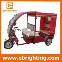 Motor Drived Electric Passenger Auto Rickshaw With CE Certificate photo-3