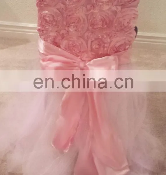 New Arrival Wedding Party Chair Cover Sash photo-2
