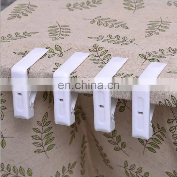 High Quality White Plastic Table Skirt Clips photo-2