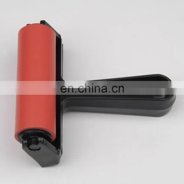 4" Plastic Handle Hard Rubber Brayer Painting Tool photo-2