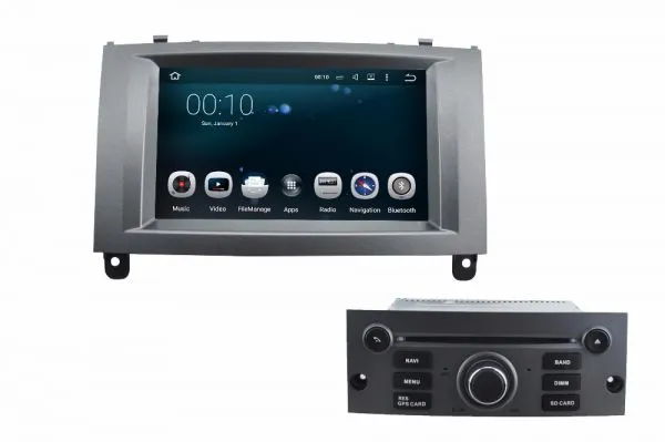 7 Inch Quad Core Android Double Din Radio 16G For Toyota RAV4