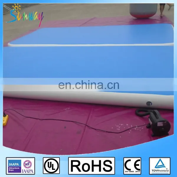 Sunway Factory Gymnastic Air Tumble Track Mat for Sale Air Track for Gym photo-6