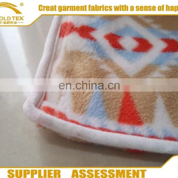 HOTSALE 100% POLYESTER PRINTED BRUSHED POLAR FLEECE photo-3