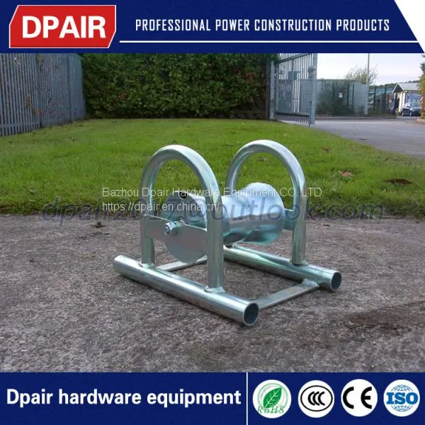 Corner Cable Roller Mounted on Overhead Line photo-4