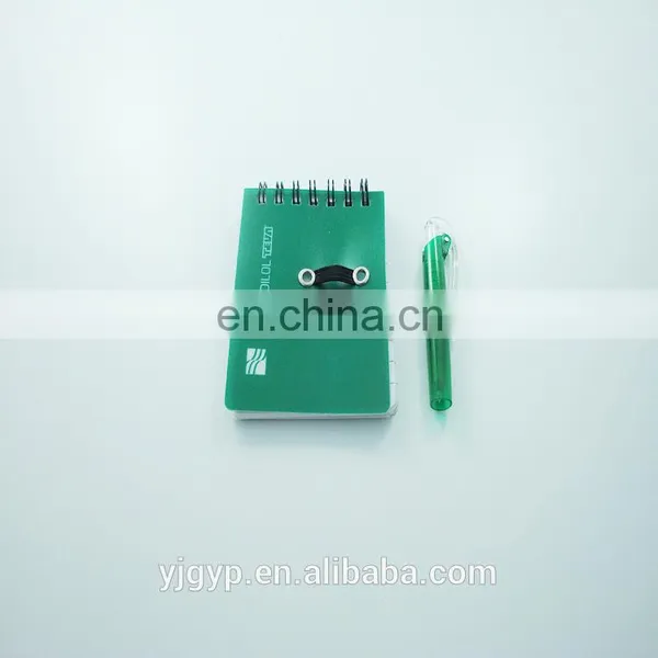 Plastic Customized Pocket Notebook With Pen photo-2