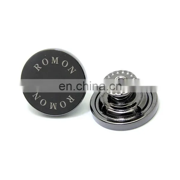Free Logo Design Wholesale High Quality Black Button