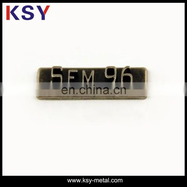 Custom High Quality Garment Metal Labels photo-2