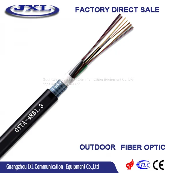 Aerial or in Duct Intalled Single Mode G.652D Outdoor GYTA Fiber Optic Cable