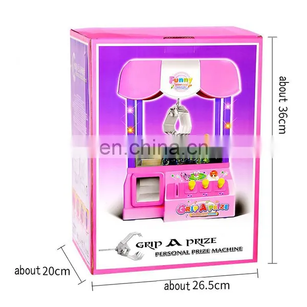 Crane Claw Machine Mini Toy Grab Doll Machine for Kids Machine With Light Hot Selling in China photo-3