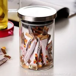 Food Jar, Glass Jar, Kitchen Can With Lid, Storage Bottle photo-5