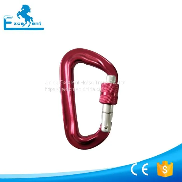 12KN Aluminum Carabiner With Screw photo-3