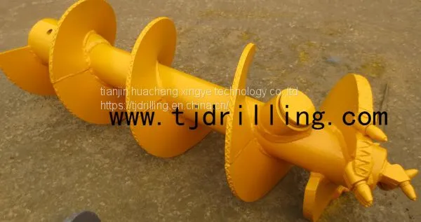 CFA AUGER 450MM Dia With Auger Start  for Bauer BG24 DRILLING RIG FOR CONTINUOUS FLIGHT AUGER PILE photo-4