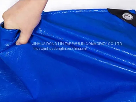 Anti-mildew Light Blue Tarpaulin Sun Protection photo-2