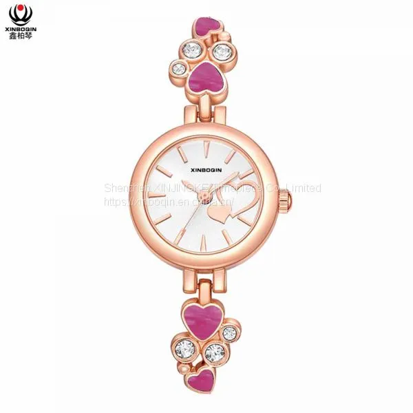 XINBOQIN Manufacturer Original Casual New Lady Fashion Strap Quartz Acetate Watch photo-3