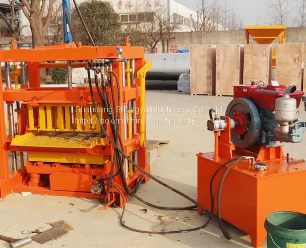 QT4-40 New Model! Hydraulic Gypsum Block Making Machine China photo-3