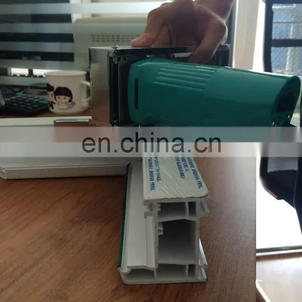Hot Sales Portable PVC Welding Profile Corner Cleaning Machine photo-4