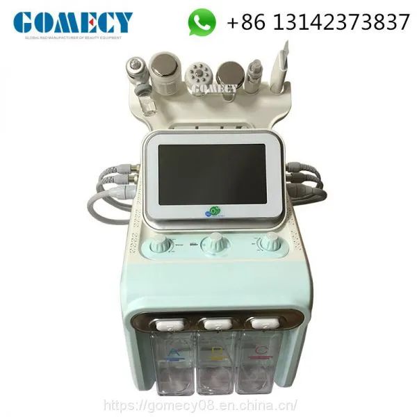 Facial SPA H2-O2 6 in 1 Korea Hydra Facial Skin Care Hydro Water Hydrogen Machine /diamond Aqua Peeling Dermabrasion Device photo-5