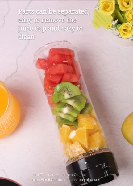 600ml 300W ABS Electrical Personal Blender Commercial Juicer With BPA-free Jar Double Safety Switch 24000R/min photo-2