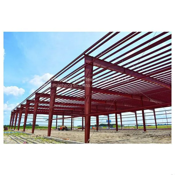 Light Steel Structure Prefabricated Function Hall Prefab Steel Metal Hall Construction Building Design Lightweight Hall