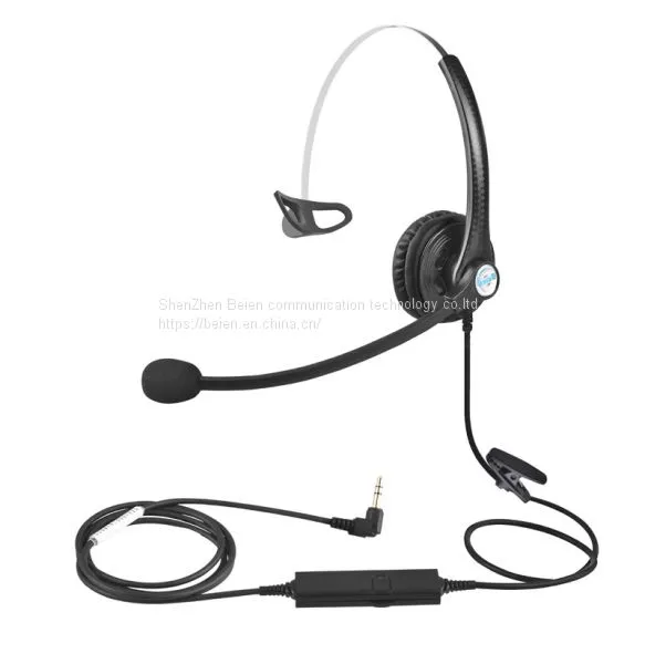 China Beien A16 PB Telephone Call Center Headset Noise Reproduction Headset Customer Service photo-2