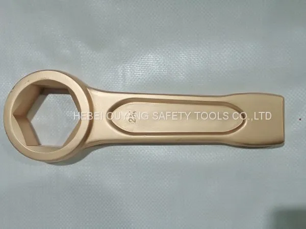 Non-sparking Tools Slogging Wrench Spanner Ring End ATEX Tools Be-Cu photo-4