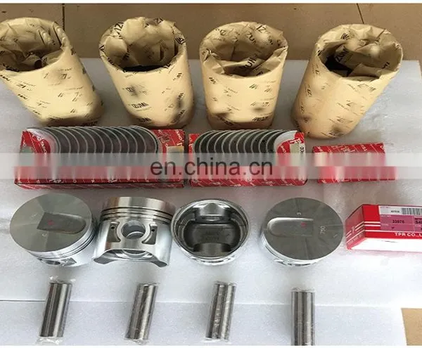 S4E Overhaul Kit Water Pump Connecting Rod Piston Liner Ring Bearing Valve Full Gasket Kit photo-2