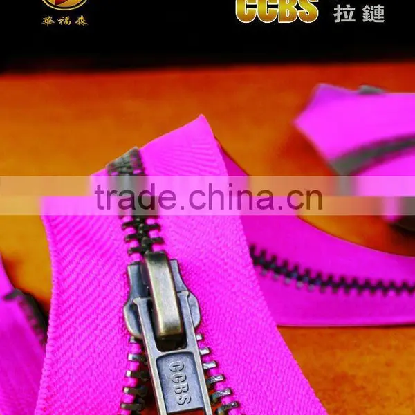 High Quality Y Teeth No.10 Fashion Jean Metal Zippers Series