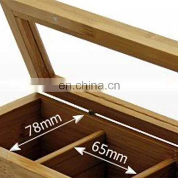 China Supplier Bamboo Tea Gift Box Packaging Accept Oem Odm Order photo-5