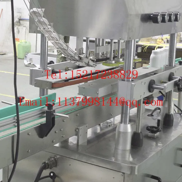 Factory Price Automatic High Speed Capping Machine for Glass Jar Eight Wheel Rotation Straight Linear Capping Machine photo-4