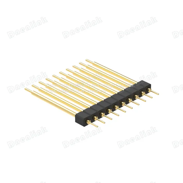 Dnenlink.2.54mm Machined Pin Header Male Single Row H3.00mm Straight DIP photo-2