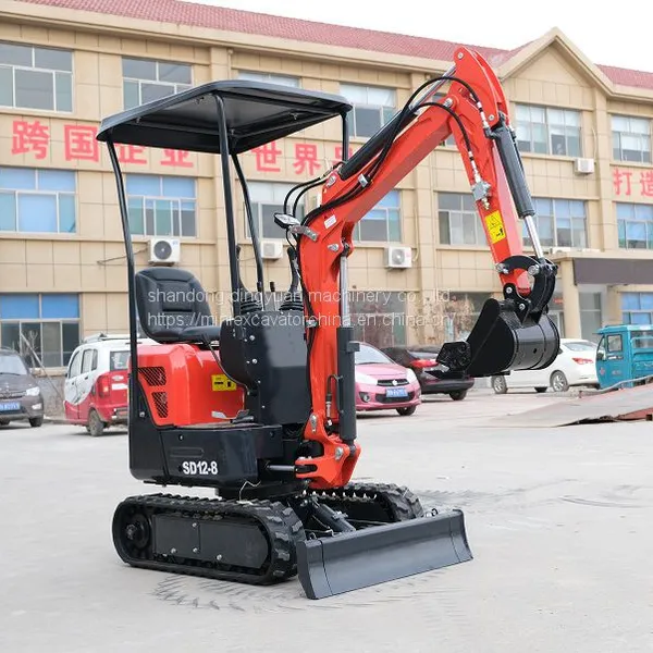 1 TON EXCAVATOR WITH BOOM SWING AND RETRACTABLE UNDERCARRIAGE FOR SALE photo-3