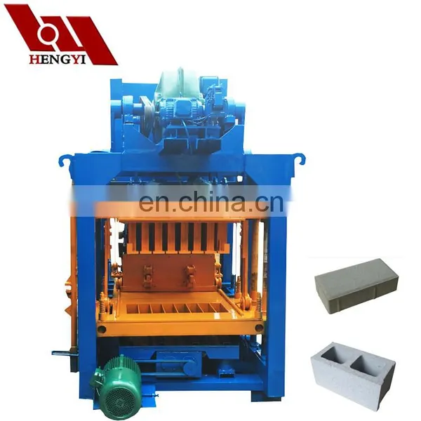 QT4-22 Cement Brick Making Machine Price in India/High Quality Manual Mud Brick Making Machine/egg Laying Block Making Machine photo-2