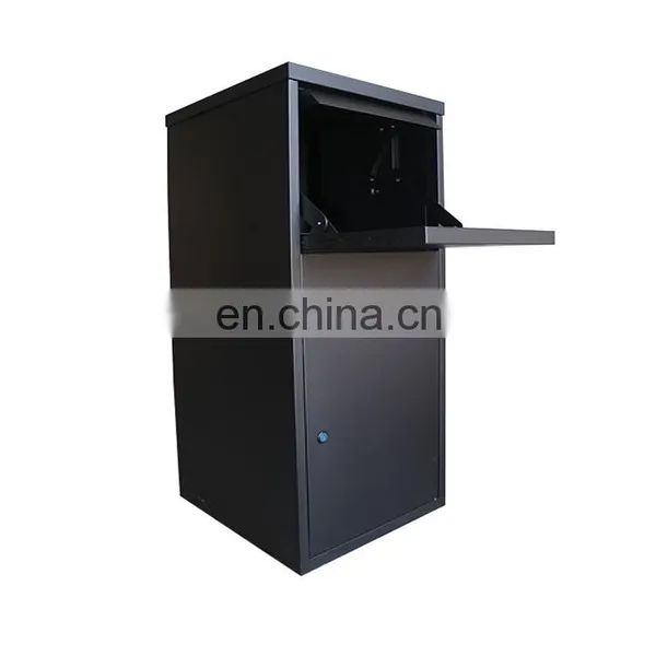 Large Powder Coating Package Delivery Box Steel Garden Outdoor Parcel Drop Box photo-3
