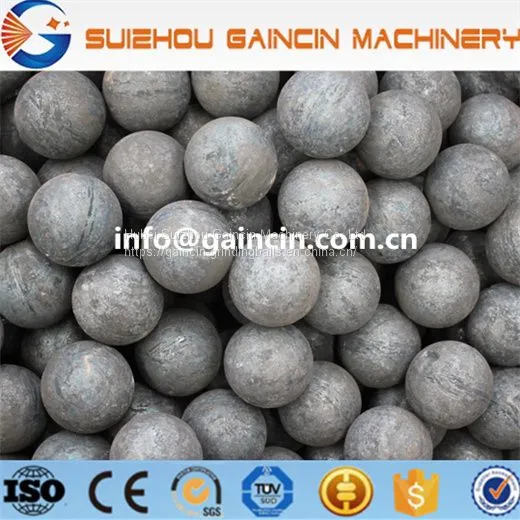 Grinding Media Mill Forged Ball, Grinding Steel Forged Mill Balls, Skew Rolled Steel Balls photo-4