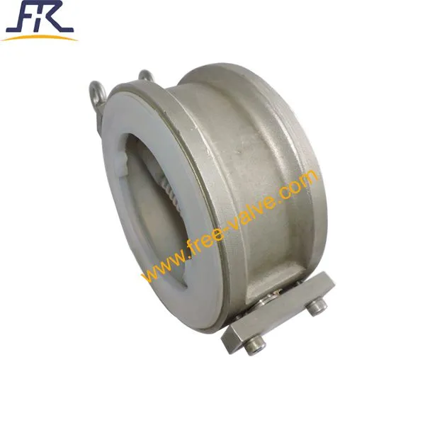 PTFE Lined Butterfly Wafer Type Check Valve photo-2