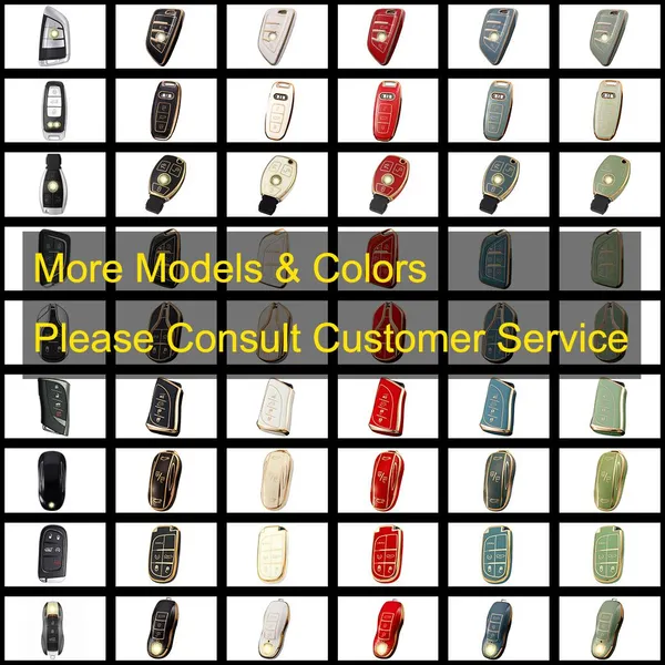 Innofit TPU Car Key Case Cover Supplier For BMW Audi Mercedes Benz Porsche Jeep Tesla Lexus Maserati Cadillac Auto Accessories photo-2