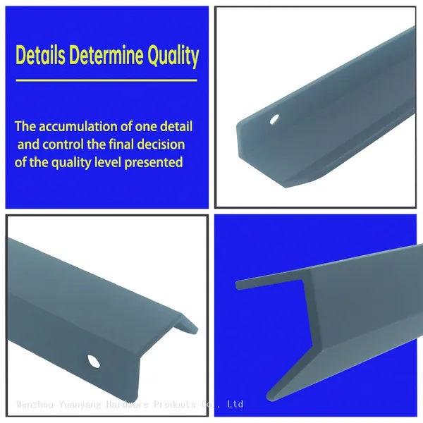 Aluminum Profile Furniture Handles Manufacturing Wardrobe Cabinet Door Handles photo-3